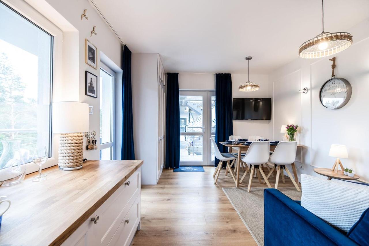 Niebieskie Apartamenty Rowy Apartament 13 Z Klimatyzacja 100 M Do Plazy Dawniej Blue Marine Buitenkant foto
